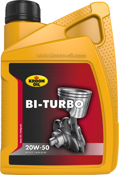 Олива моторна KROON OIL BI-Turbo 20W-50 1 л (KL 00221)
